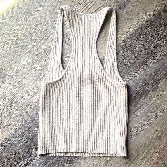 Intimately free people. Racerback ribbed tank. Size M - Picture 2 of 3